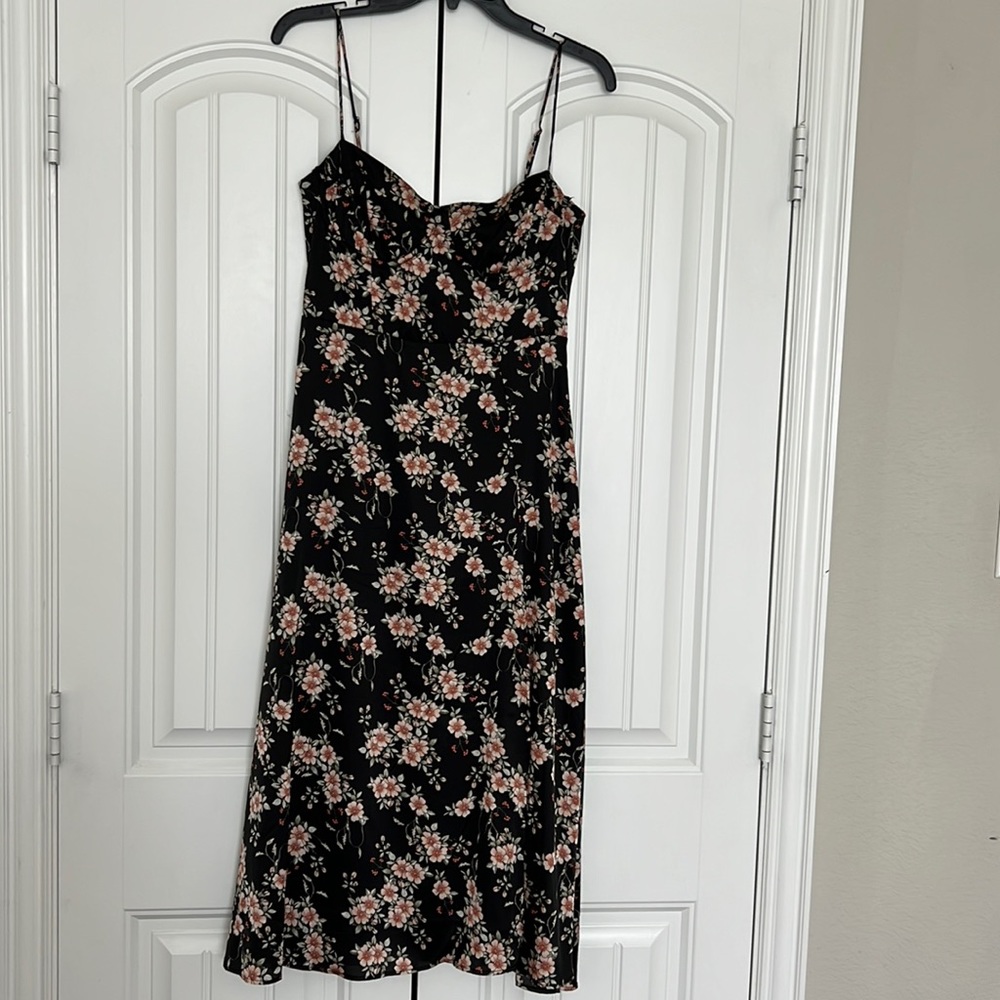 Bustier Satin Dress